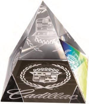 Pyramid Paperweight 1454