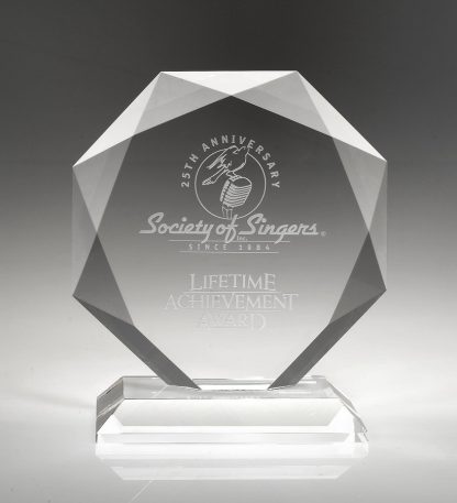 Diamond – Large, Optical Crystal Awards - Crystal Large