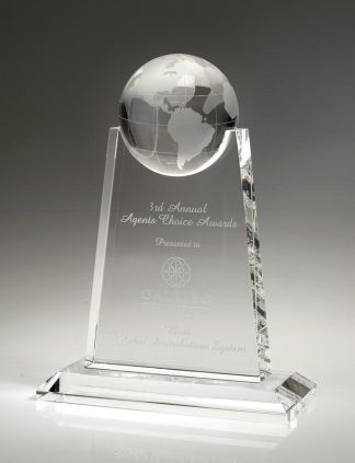 Paramount Globe Award – Large Awards - Crystal Globe Large