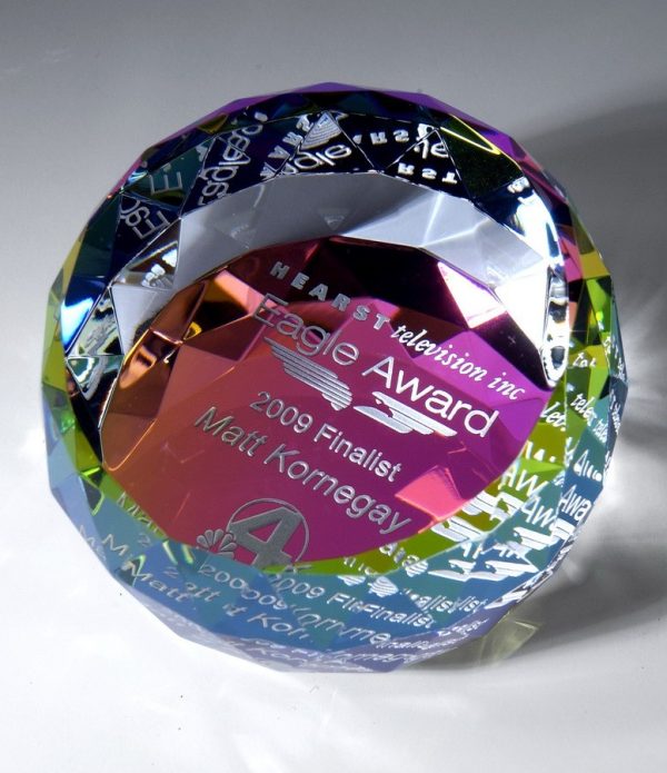 Dome Paperweight Paperweights - Crystal Paperweight