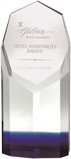 Sapphire – Large, Optical Crystal Awards - Crystal Large