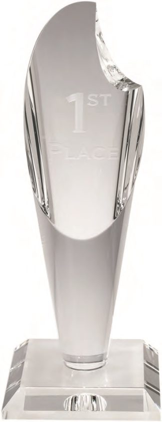 Torch – Large, Optical Crystal Awards - Crystal Large