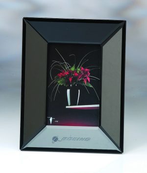 Black Glass Picture Frame – Portrait 6×8 Picture Frames Frame
