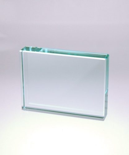 Jade Glass Paperweight 3×4 Paperweights - Jade Glass Paperweight