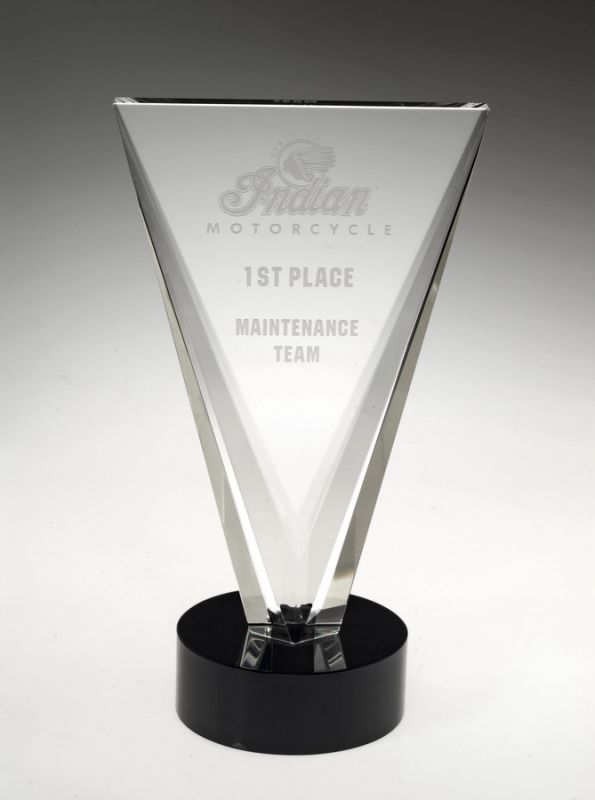 Triumph – Medium, Optical Crystal Awards - Crystal Medium