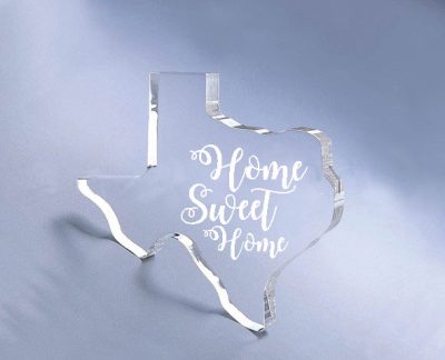 Acrylic Texas Paperweight