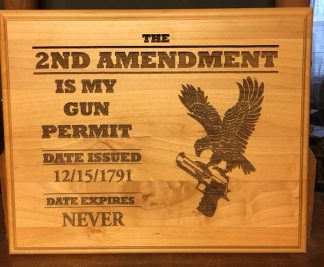 Engraved Wood Plaque 8×10 Plaques - Wood Wood