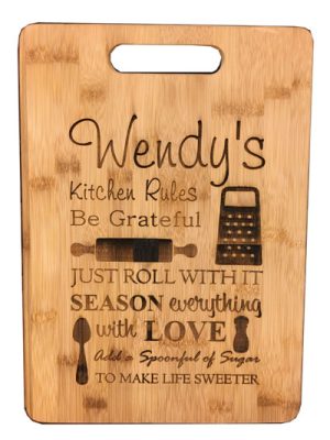 Bamboo Rectangle Cutting Board