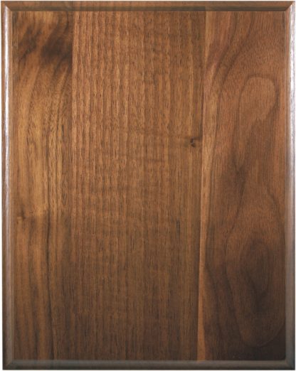 8X10 COVE EDGE GEN WALNUT PLAQUE 8 x 10 Plaque Plaque
