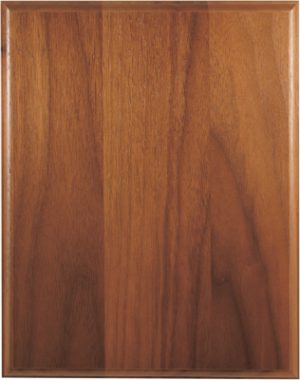 4X6 STEP EDGE GEN WALNUT PLAQUE 4 x 6 Plaque Plaque
