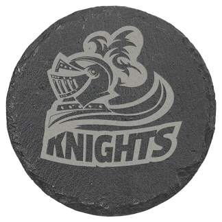 4 x 4 Round Slate Coaster Coasters Round