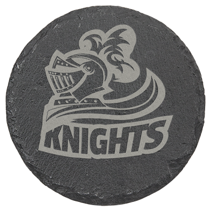 4 x 4 Round Slate Coaster Coasters Round