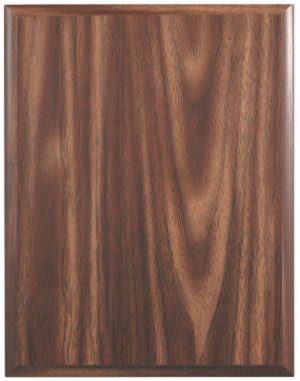 5X7 WALNUT-COVE EDGE PLAQUE 5 x 7 Plaque Plaque