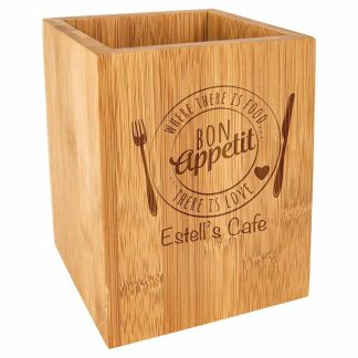 Bamboo Utensil Holder Kitchen Gifts Bamboo