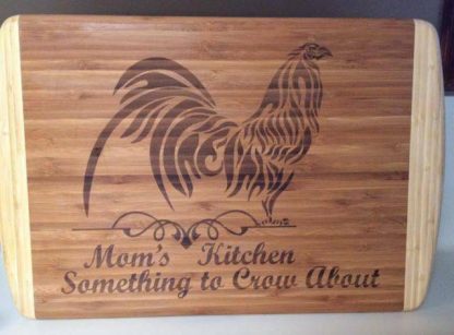 Bamboo 2-Tone Cutting Board 18″ x 12″ Cutting Boards Bamboo