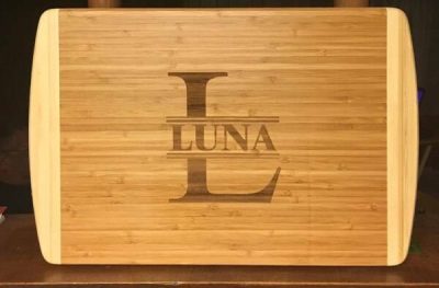 Bamboo Cutting Board 18 inch X 12 inches - Image 3