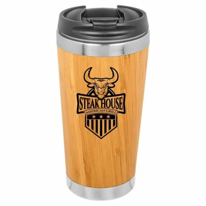 Bamboo Stainless Steel Tumbler Drinkware Bamboo