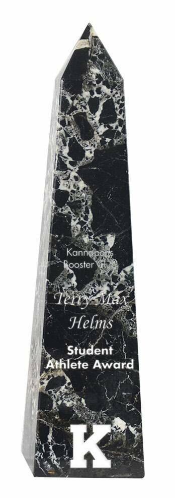 8 inch Obelisk Award Awards - Marble Obelisk