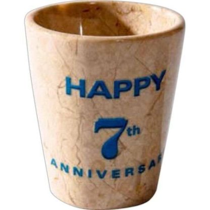 Marble Shot Glasses (Set of 2) Drinkware Set