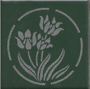 Ceramic Tile – Green 4 – 1/4 inch Tile Ceramic