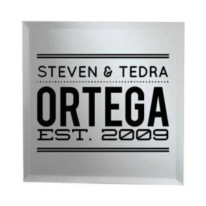 Established Block Mirror - Personalized