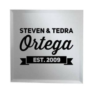 Established Ribbon Mirror - Personalized
