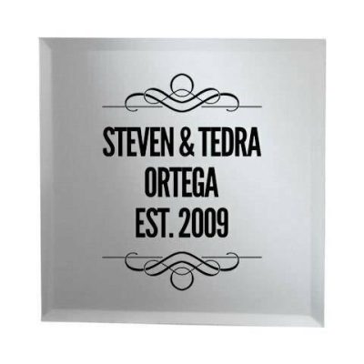 Established Scroll Mirror - Personalized