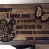 Butterfly Prayer Wood Sign Wood Signs Wood