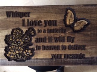 Butterfly Prayer Wood Sign Wood Signs Wood