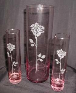 Large Vase with matching buds Special Projects buds