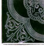 Ceramic Tile – Black 4 – 1/4 inch Tile Black