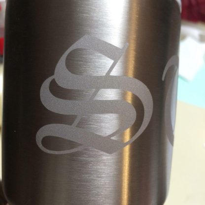 Sandblasted Stainless Mug Drinkware Sandblasted