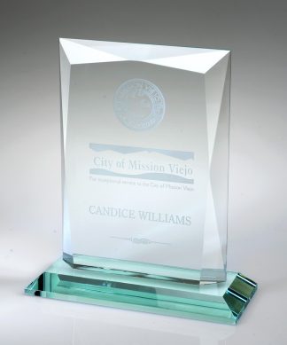Prestige – Small, Jade Glass Awards - Jade Glass Glass