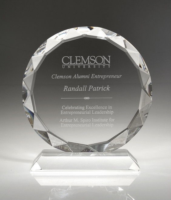 Sunflower – Small, Optical Crystal Awards - Crystal Small