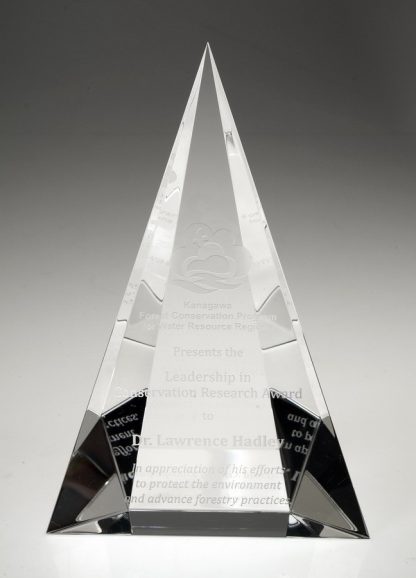 Peak – Small, Optical Crystal Awards - Crystal Small