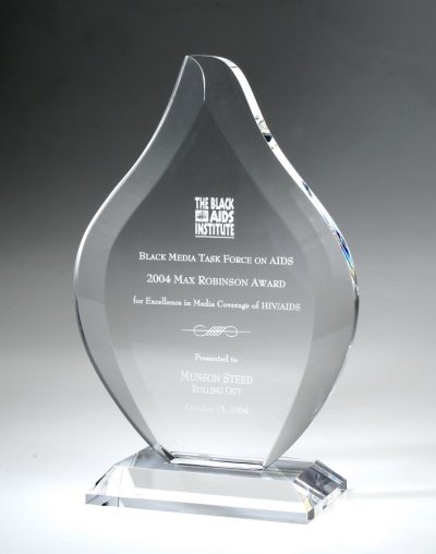 Flame - Medium, Optical Crystal