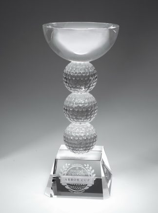 Golf Chalice – Medium Awards - Crystal Golf Medium