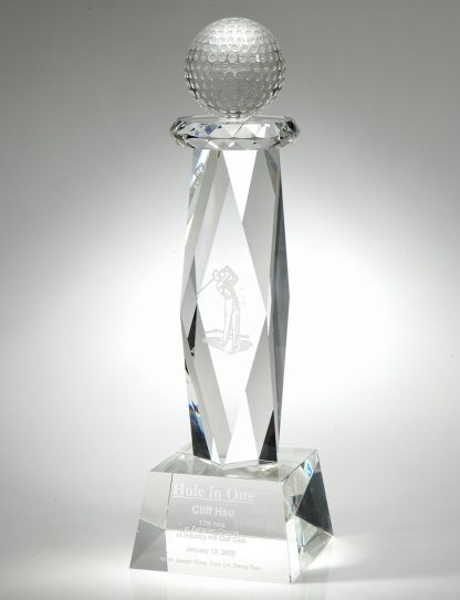 Ultimate Golf Trophy – Large Awards - Crystal Golf Large
