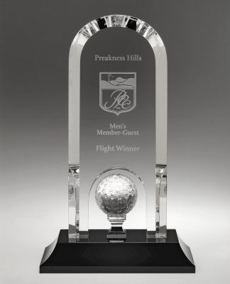 Optima-Golf – Large Awards - Crystal Golf Large