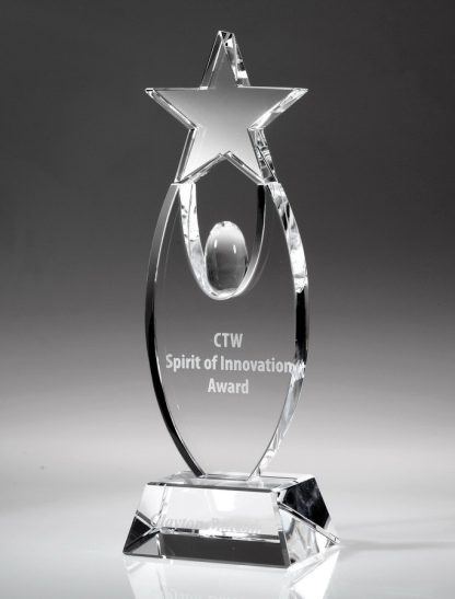Inspirational Star – Large Awards - Crystal Star Star