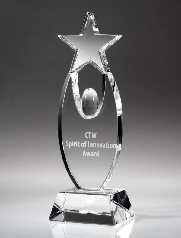 Inspirational Star – Small Awards - Crystal Star