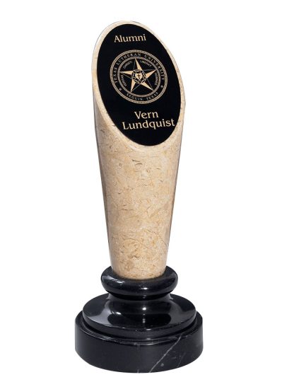 Designer Ovaloid Award Awards - Marble Award