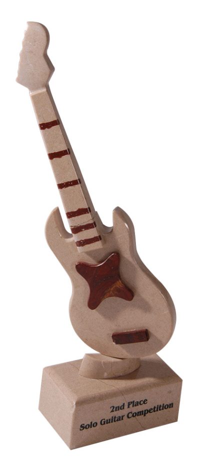 Large Designer Guitar Award Awards - Marble Large