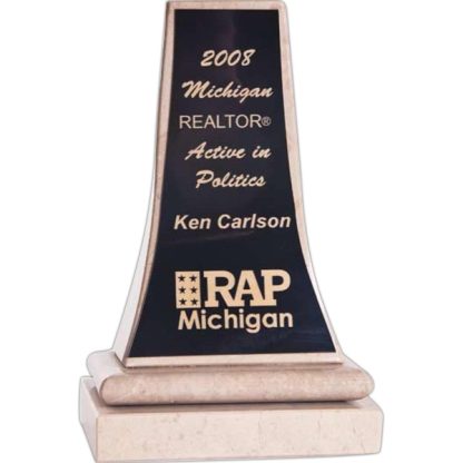 Designer Pedestal Award Awards - Marble Award