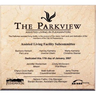 Extra Large Plaque Plaques - Marble Plaque