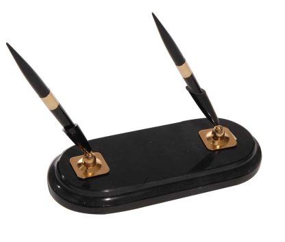 Oval Double Tiered Pen Stand Pen Stand Oval