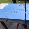Custom Memorial Steel Plate 4 foot x 8 foot Memorial Markers Memorial