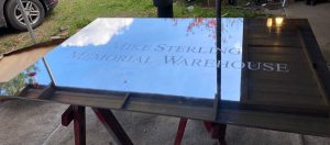 Custom Memorial Steel Plate 4 foot x 8 foot Memorial Markers Memorial