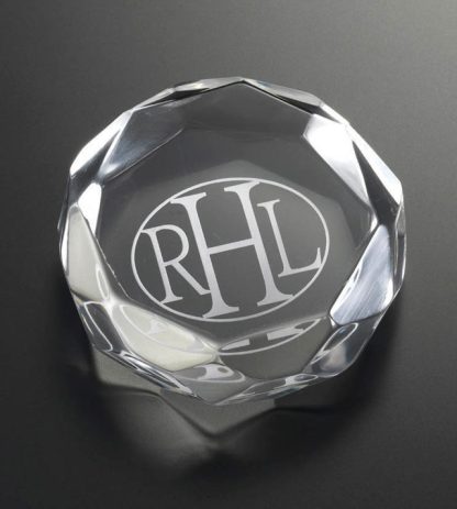 Diamond Cut Acrylic Paper weight Paperweights - Acrylic Acrylic