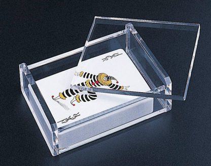 PLAYING CARD ALL PURPOSE BOX With REMOVABLE LID Games Card